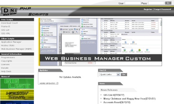 DNI Web Design - PHP