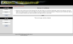 Final Warning